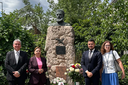 Отбелязване на Деня на Христо Ботев и на загиналите за свободата и независимостта на България в Будапеща